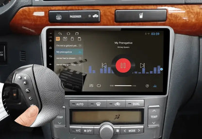 Radio do Toyota Avensis T25 od 2002 - 2008 z Bezprzewodowym CarPlay i Android Auto Multimedia GPS - Multigenus