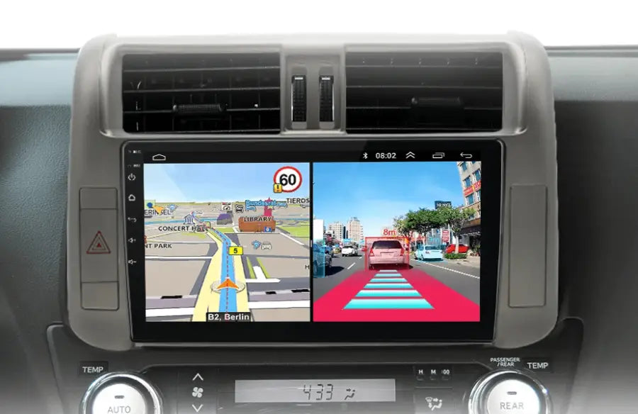 Radio dla Toyota Land Cruiser Prado 150 (2009 - 2013) – Nawigacja GPS 4G CarPlay i Android Auto - Multigenus