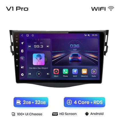 Radio nawigacja Toyota RAV 4 od 2007 - 2011 Carplay Android Auto - Multigenus