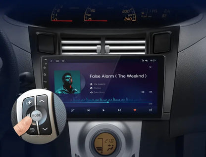 Radio do Toyota Yaris 2005 - 2012 | Bezprzewodowy CarPlay i Android Auto - Multigenus