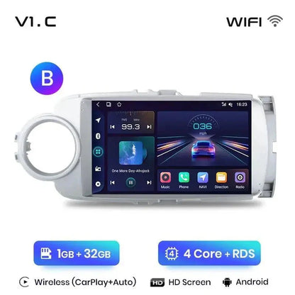 Radio nawigacja Toyota Yaris 2012-2017 Android Auto Carplay - Multigenus