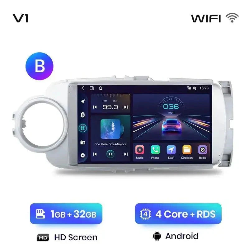 Radio nawigacja Toyota Yaris 2012-2017 Android Auto Carplay - Multigenus