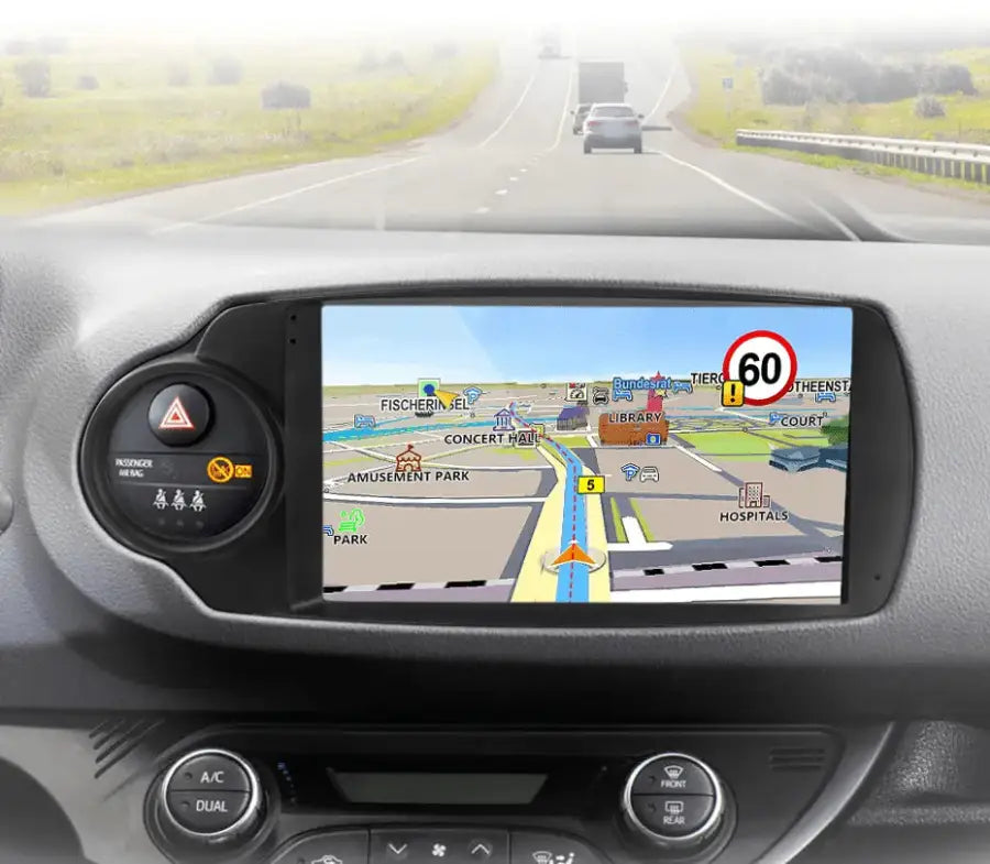 Radio nawigacja Toyota Yaris 2012-2017 Android Auto Carplay - Multigenus