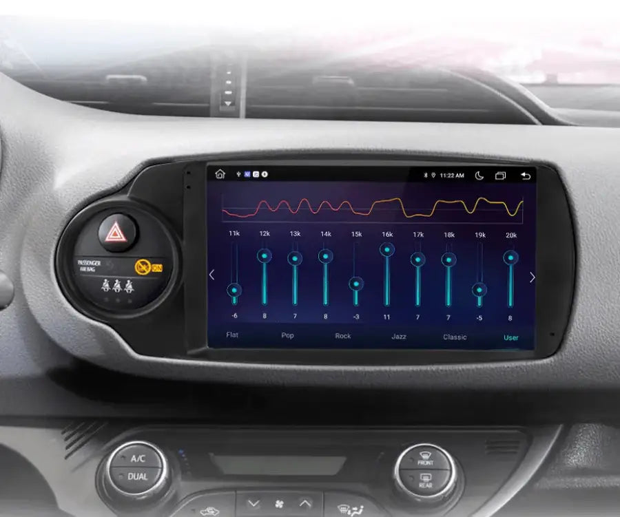 Radio nawigacja Toyota Yaris 2012-2017 Android Auto Carplay - Multigenus