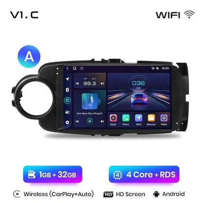 Radio nawigacja Toyota Yaris 2012-2017 Android Auto Carplay - Multigenus