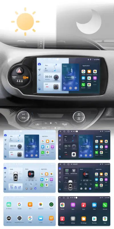 Radio nawigacja Toyota Yaris 2012-2017 Android Auto Carplay - Multigenus