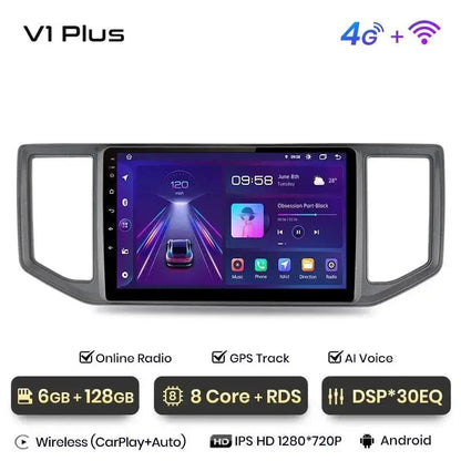Radio nawigacja Volkswagen VW Crafter 2017 2018 - 2021 Android Auto Carplay - Multigenus