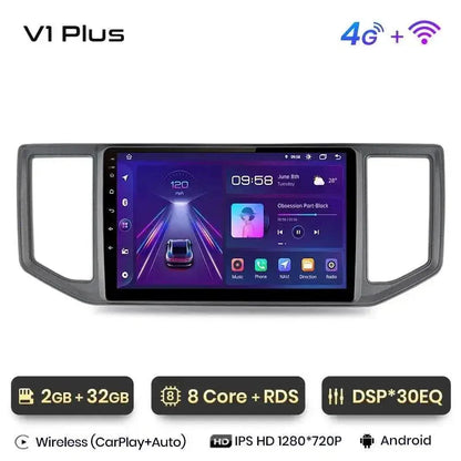 Radio nawigacja Volkswagen VW Crafter 2017 2018 - 2021 Android Auto Carplay - Multigenus