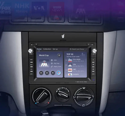 Radio nawigacja VW Golf 4 Passat POLO Transport T5 Multivan Seat Jetta Carplay Android Auto - Multigenus
