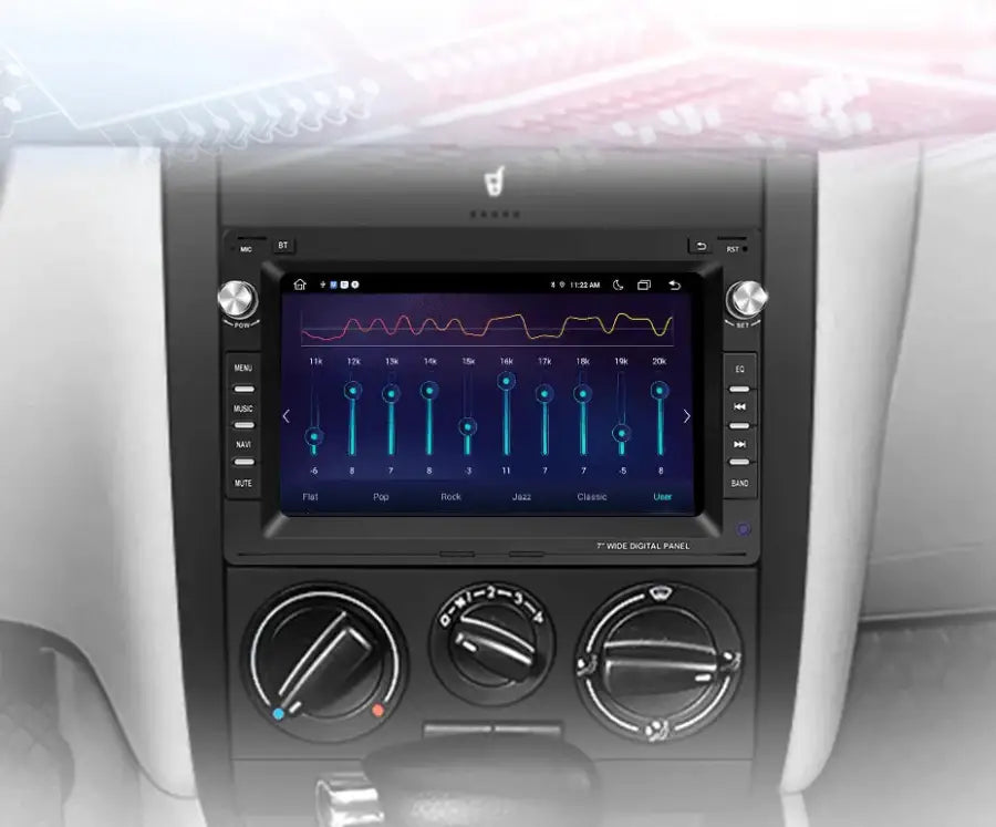 Radio nawigacja VW Golf 4 Passat POLO Transport T5 Multivan Seat Jetta Carplay Android Auto - Multigenus