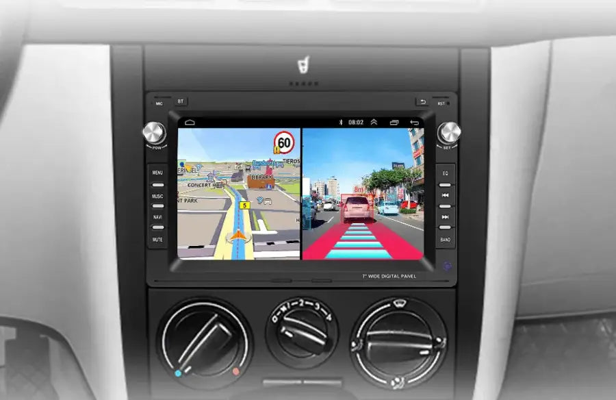 Radio nawigacja VW Golf 4 Passat POLO Transport T5 Multivan Seat Jetta Carplay Android Auto - Multigenus