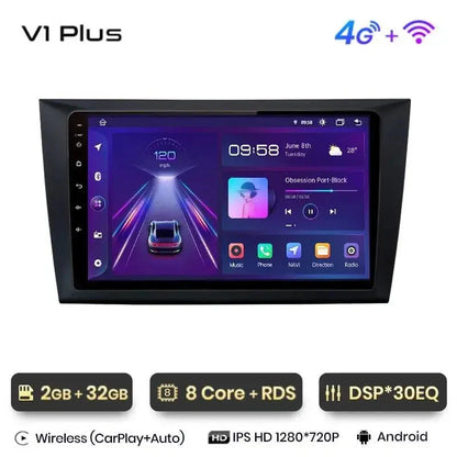 Radio nawigacja VW Volkswagen Golf 6 2008-2016 Android Auto Carplay - Multigenus