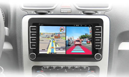 Radio nawigacja Volkswagen VW SEAT Leon Passat B6 B7 Tiguan Touran GOLF POLO Android Auto Carplay - Multigenus