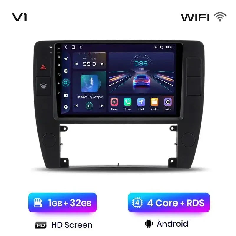 Radio nawigacja Passat B5 2000-2005 Android Auto Carplay - Multigenus