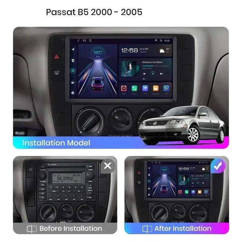 Radio nawigacja Passat B5 2000-2005 Android Auto Carplay - Multigenus