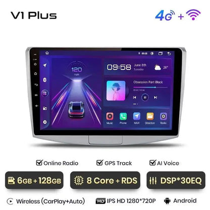 Radio nawigacja VW Passat B6 B7 CC 2005 - 2015 Carplay Android Auto - Multigenus