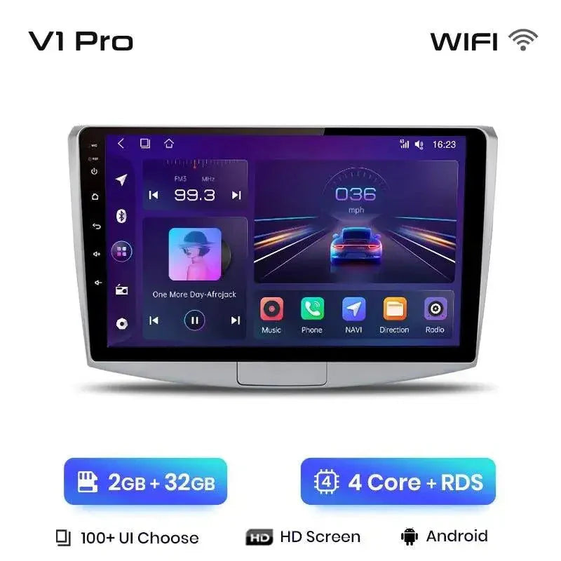 Radio nawigacja VW Passat B6 B7 CC 2005 - 2015 Carplay Android Auto - Multigenus