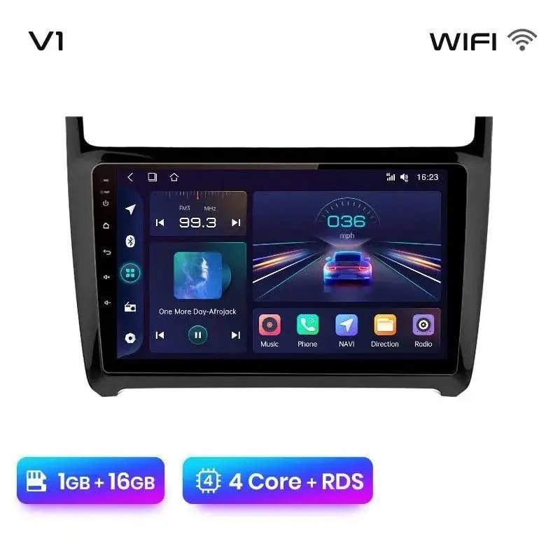 Radio nawigacja VW Volkswagen POLO 5 2008-2020 Android Auto Carplay - Multigenus