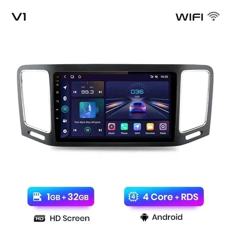 Radio nawigacja Volkswagen VW Sharan 2012 - 2018 Android Auto Carplay - Multigenus