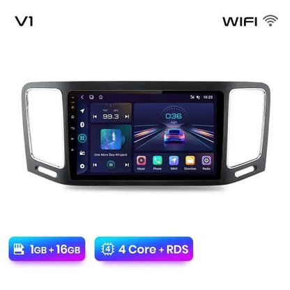 Radio nawigacja Volkswagen VW Sharan 2012 - 2018 Android Auto Carplay - Multigenus