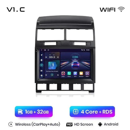 Radio nawigacja VW Volkswagen Touareg 2002 - 2010 Carplay Android Auto - Multigenus