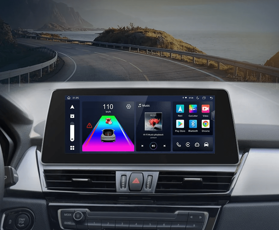 Radio dla BMW F45 F46 F87 od 2013 - 2018 – Multimedia GPS z Bezprzewodowym CarPlay i Android Auto - Multigenus