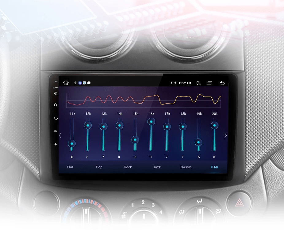 Radio dla Chevrolet Aveo 2006 - 2012 – CarPlay i Android Auto - Multigenus