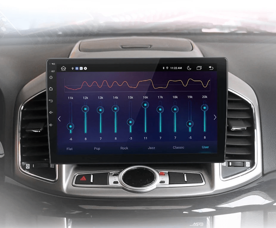 Radio dla Chevrolet Captiva 2011 - 2016 – CarPlay, 4G 2 - DIN, Multimedia GPS AI Voice Android Auto - Multigenus