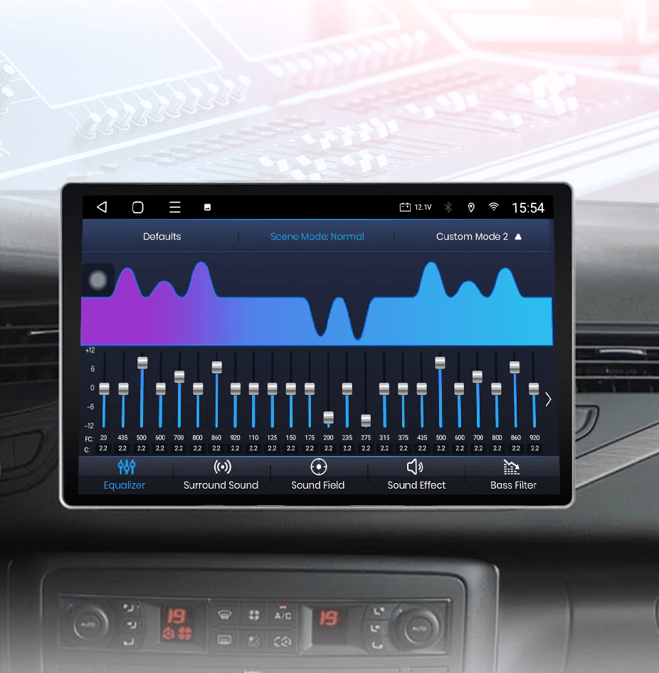 Radio dla Citroen C5 od 2008 - 2017 z AI Voice, Bezprzewodowy CarPlay i Android Auto - Multigenus