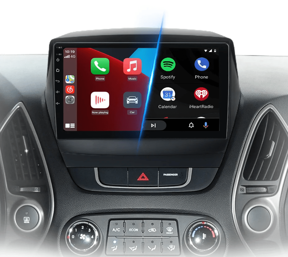 Radio dla Hyundai Tucson 2 ix35 od 2009 - 2015 – Bezprzewodowe CarPlay i Android Auto, System Multimedialny - Multigenus