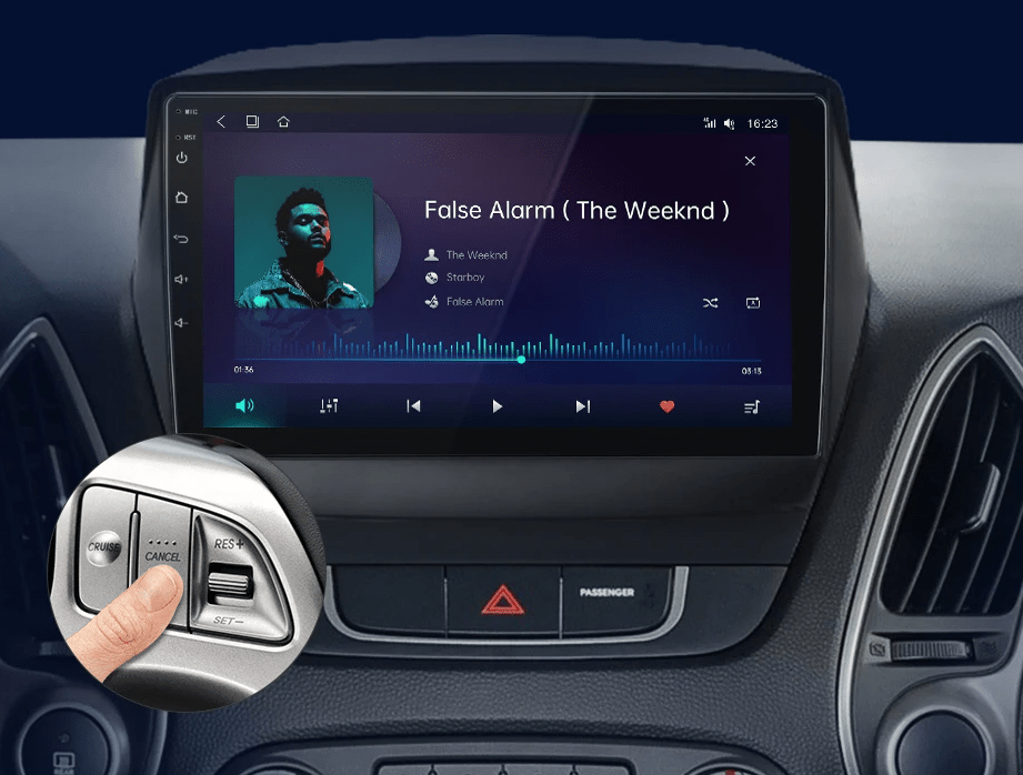 Radio dla Hyundai Tucson 2 ix35 od 2009 - 2015 – Bezprzewodowe CarPlay i Android Auto, System Multimedialny - Multigenus