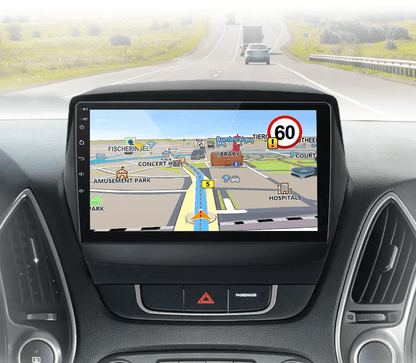 Radio dla Hyundai Tucson 2 ix35 od 2009 - 2015 – Bezprzewodowe CarPlay i Android Auto, System Multimedialny - Multigenus