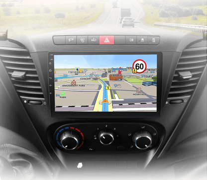 Radio dla Iveco Daily 2014 - 2021 – CarPlay Multimedia i GPS 2 - DIN z AI Voice Android Auto - Multigenus