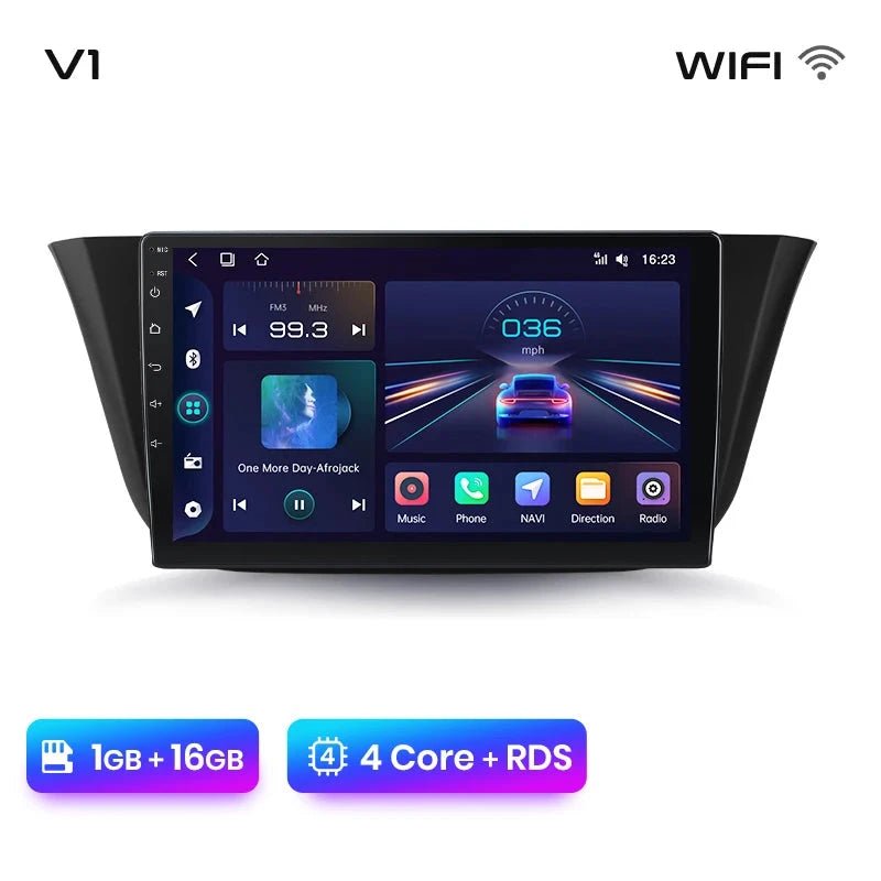 Radio dla Iveco Daily 2014 - 2021 – CarPlay Multimedia i GPS 2 - DIN z AI Voice Android Auto - Multigenus