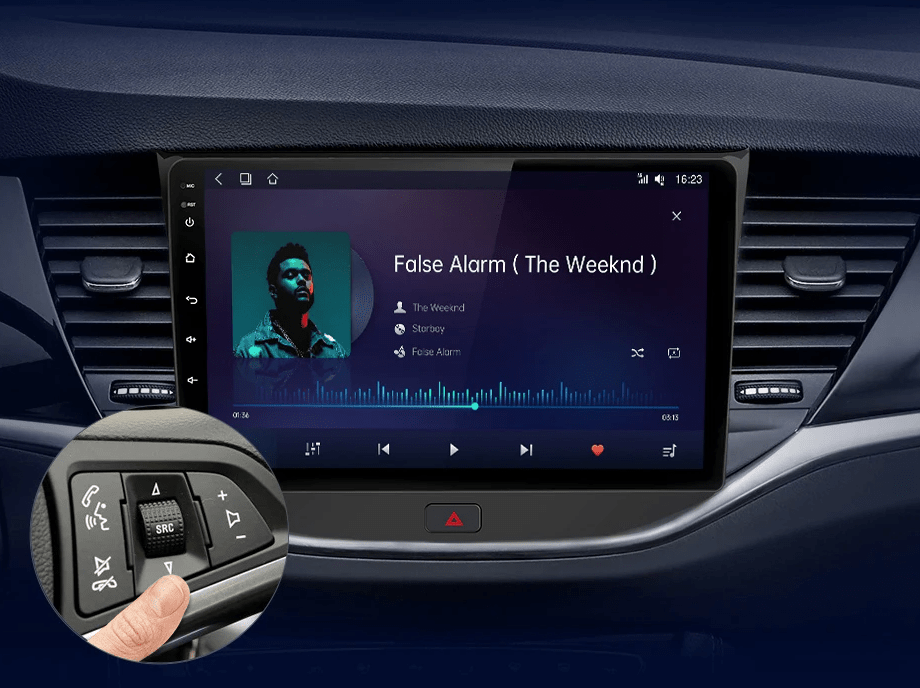 Radio dla Opel Astra K 2015 - 2019 – Bezprzewodowe CarPlay i Android Auto - Multigenus