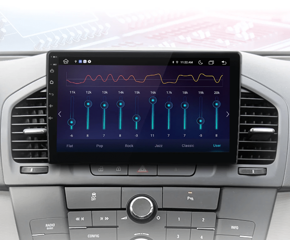 Radio dla Opel Insignia 2009 - 2013 - Bezprzewodowy CarPlay i Android Auto - Multigenus