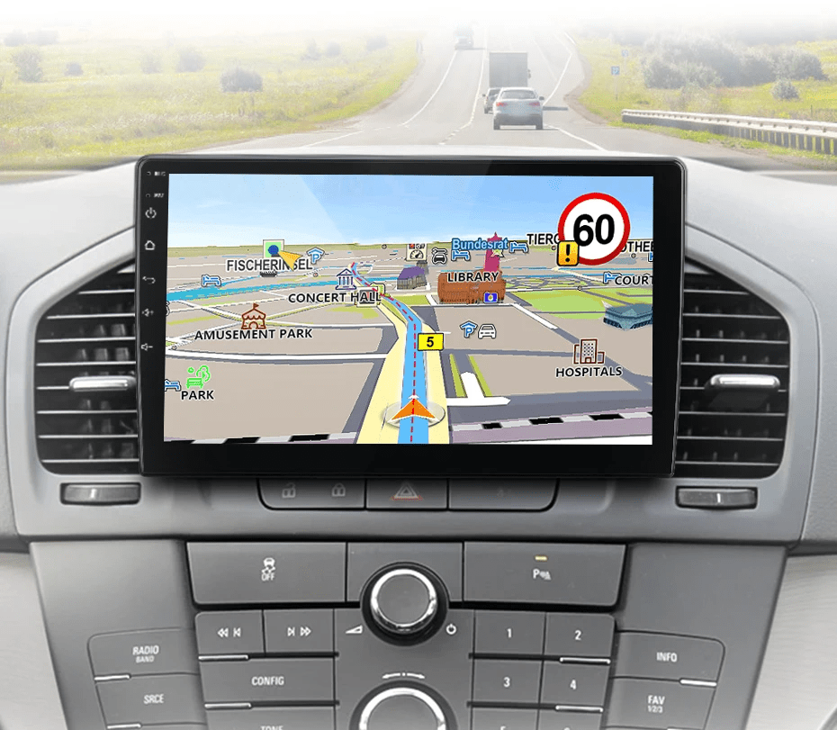 Radio dla Opel Insignia 2009 - 2013 - Bezprzewodowy CarPlay i Android Auto - Multigenus