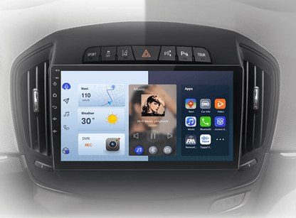 Radio dla Opel Insignia 2013 - 2017 – Bezprzewodowy CarPlay i Android Auto, 2 - DIN - Multigenus