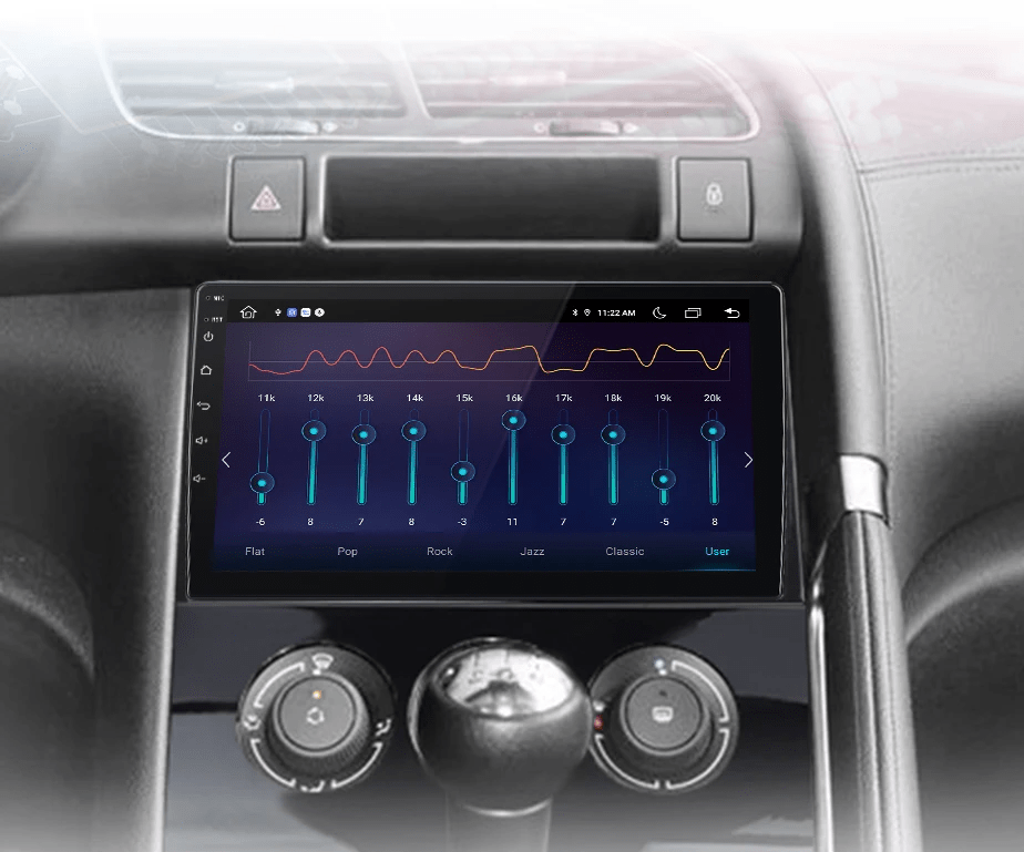 Radio dla Peugeot 3008 od 2009 - 2015 – Bezprzewodowy CarPlay i Android Auto - Multigenus