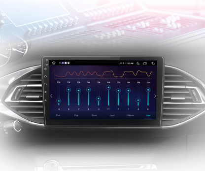 Radio dla Peugeot 308 308S od 2013 - 2017 – Bezprzewodowy CarPlay i Android Auto, Inteligentne Systemy - Multigenus