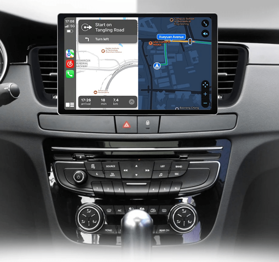 Radio dla Peugeot 508 508SW 2011 - 2018 CarPlay & Android Auto - Multigenus