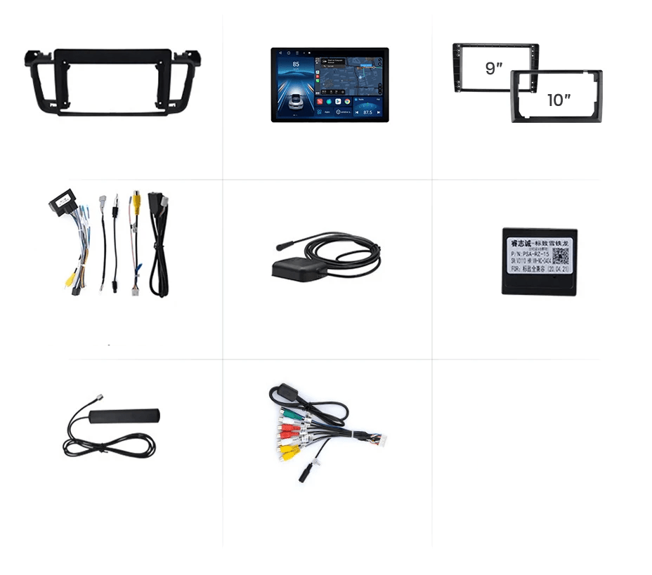 Radio dla Peugeot 508 508SW 2011 - 2018 CarPlay & Android Auto - Multigenus