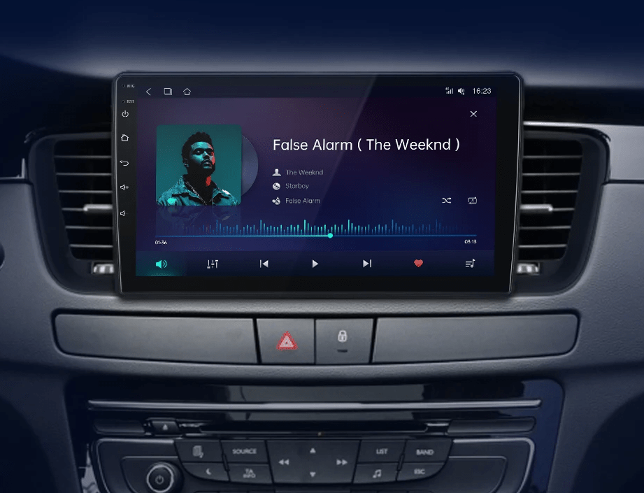 Radio dla Peugeot 508 508SW 2011 - 2018 z Bezprzewodowym CarPlay i Android Auto - Multigenus