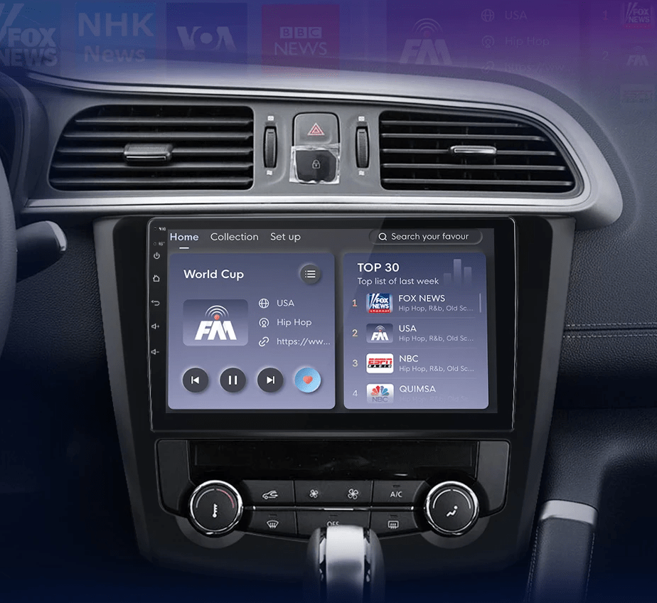 Radio dla Renault Kadjar 2015 - 2019 – Bezprzewodowy CarPlay i Android Auto, System Integracyjny - Multigenus