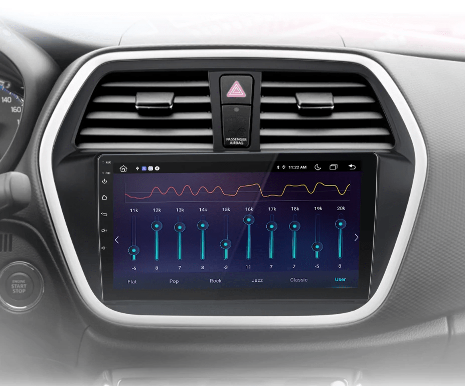 Radio dla Suzuki SX4 & S - Cross 2012 - 2016 z CarPlay i 4G GPS 2 - DIN AI Voice Android Auto - Multigenus