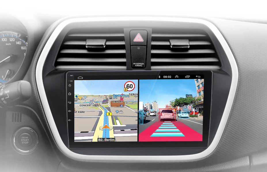 Radio dla Suzuki SX4 & S - Cross 2012 - 2016 z CarPlay i 4G GPS 2 - DIN AI Voice Android Auto - Multigenus