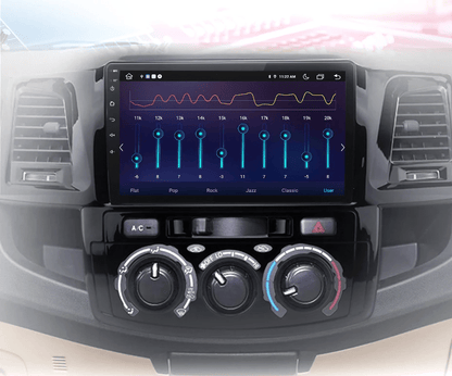 Radio dla Toyota Fortuner Hilux Revo Vigo 2007 - 2015 – Bezprzewodowy CarPlay i Android Auto - Multigenus