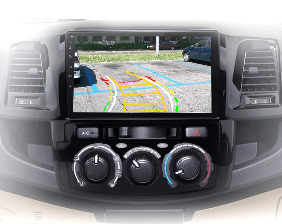 Radio dla Toyota Fortuner Hilux Revo Vigo 2007 - 2015 – Bezprzewodowy CarPlay i Android Auto - Multigenus