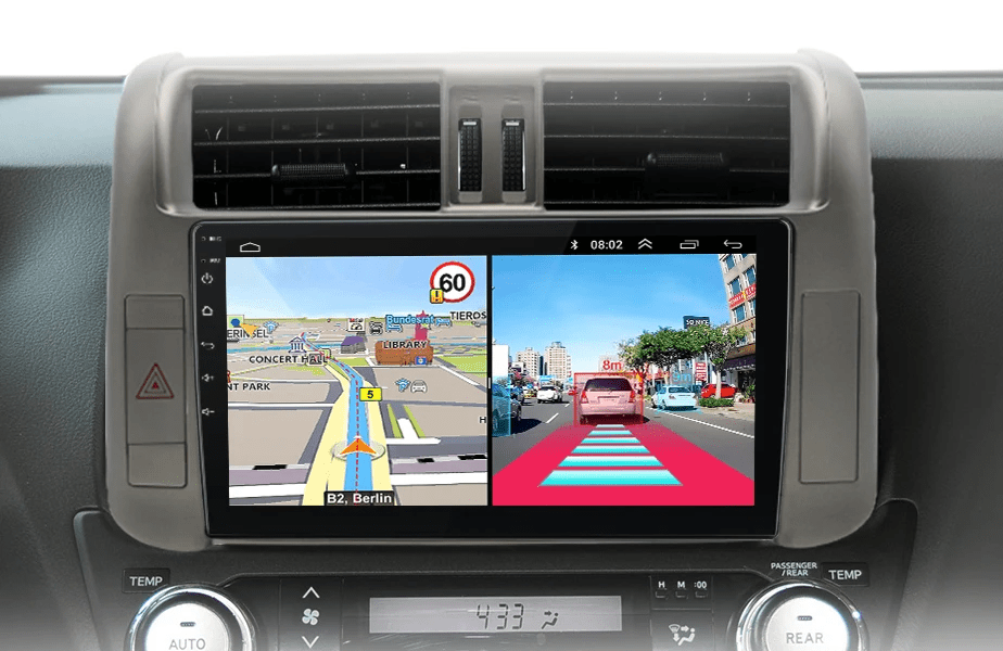 Radio dla Toyota Land Cruiser Prado 150 (2009 - 2013) – Nawigacja GPS 4G CarPlay i Android Auto - Multigenus