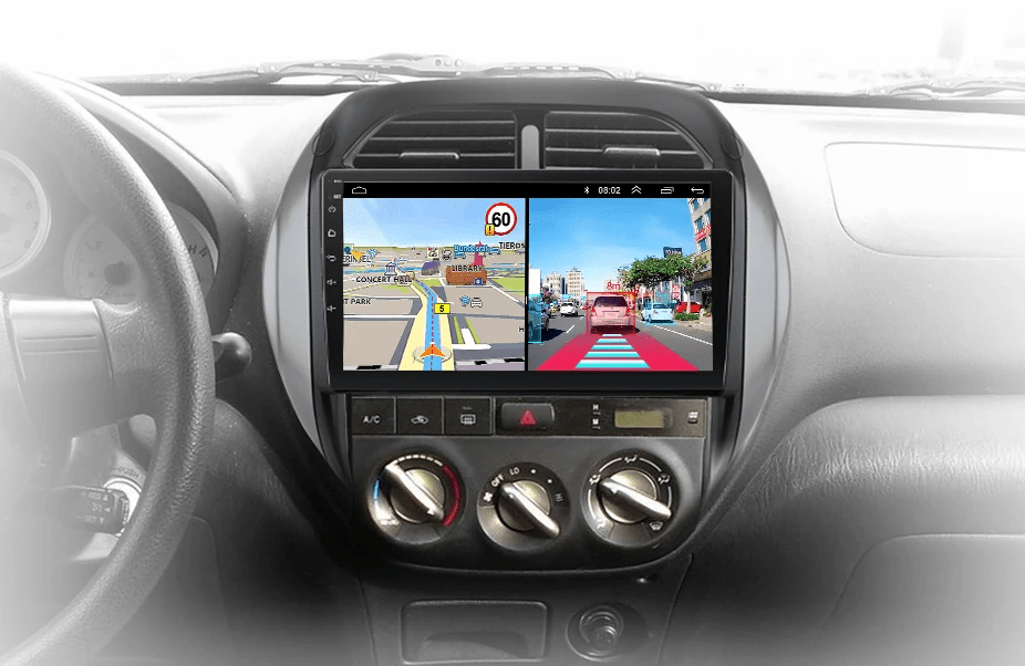 Radio dla Toyota RAV4 od 2003 - 2005 – Android Auto, CarPlay, Nawigacja GPS 4G 2 - DIN AI Voice - Multigenus